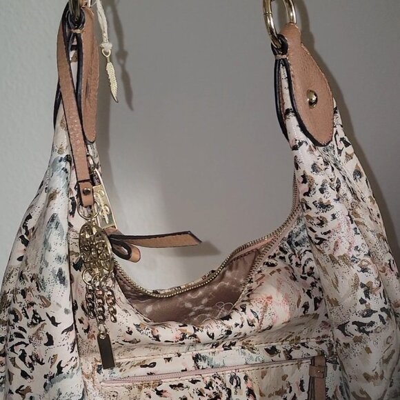 🎉 UNIQUE JESSICA SIMPSON ISLAND CHEETAH JOYCE HOBO - Picture 3 of 6
